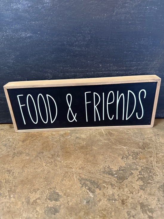 Hobby Lobby Other - Food & Friends Kitchen Wall Decor Sign